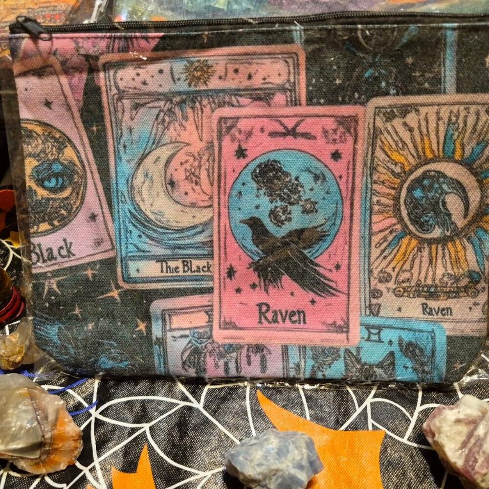 Tarot/Oracle/Makeup/Crystal Bag